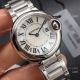 TW Swiss Made Ballon Bleu Cartier 28 Quartz Silver Sunray Steel Watch (2)_th.jpg